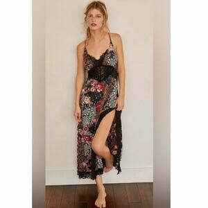 Free People Right Now Midi Slip Dress New Large